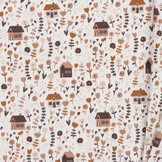 Jersey Katoen Print - Landelijke Bloementuin