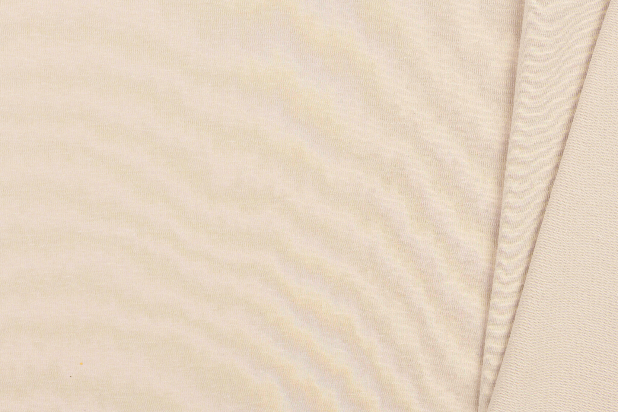 Jersey Katoen Stof - Licht Beige