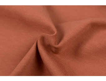Jersey Katoen Stof - Dusty Terra