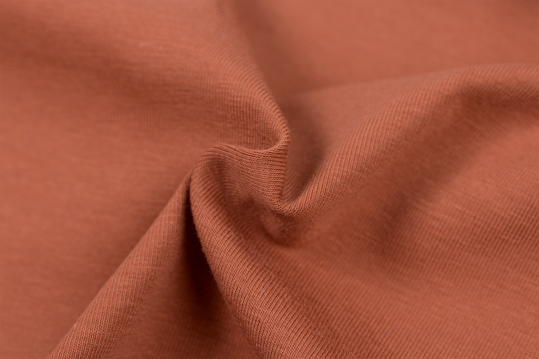 Jersey Katoen Stof - Dusty Terra