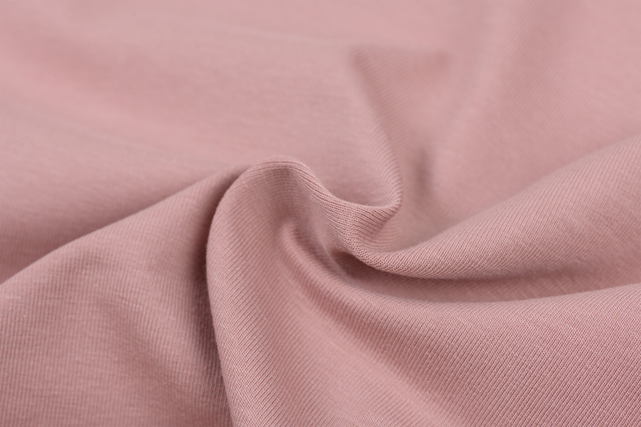 Jersey Katoen Stof - Licht Mauve