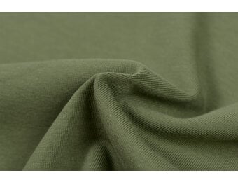 Jersey Katoen Stof - Bos Groen