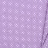 Katoen Poplin Mini Stip Lila