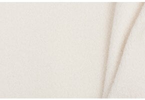 Teddy Fleece Doubleface Stof - Ecru