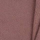 Teddy Fleece Doubleface Stof - Oud Roze