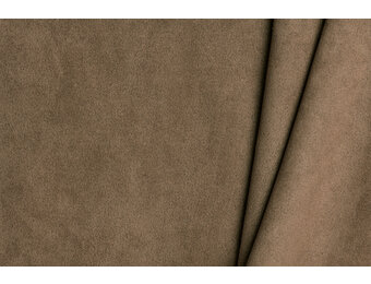 Stretch Imitatie Suède Stof Taupe