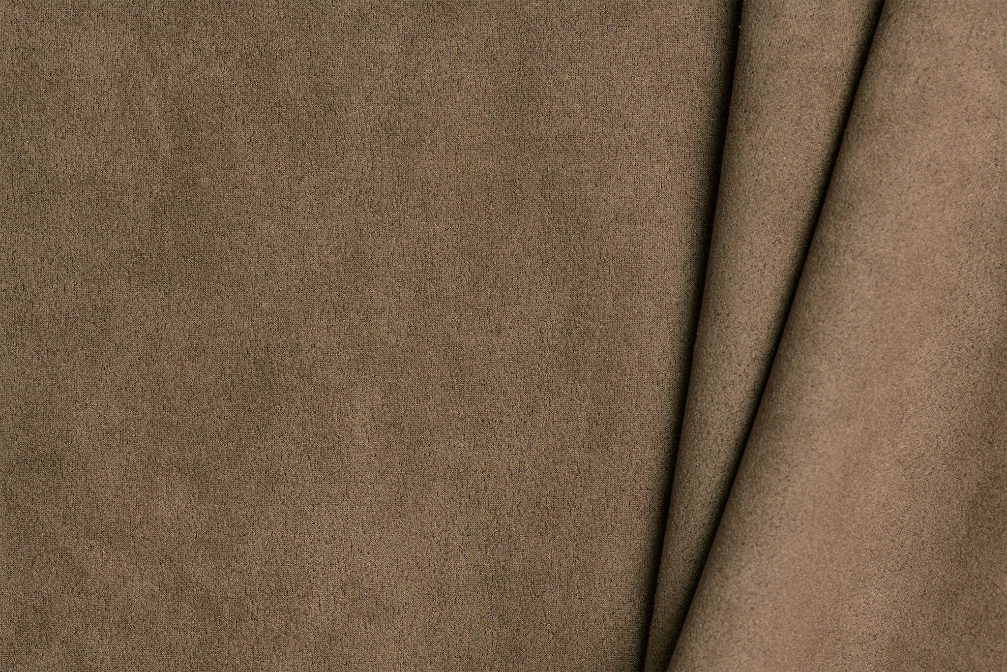 Stretch Imitatie Suède Stof Taupe