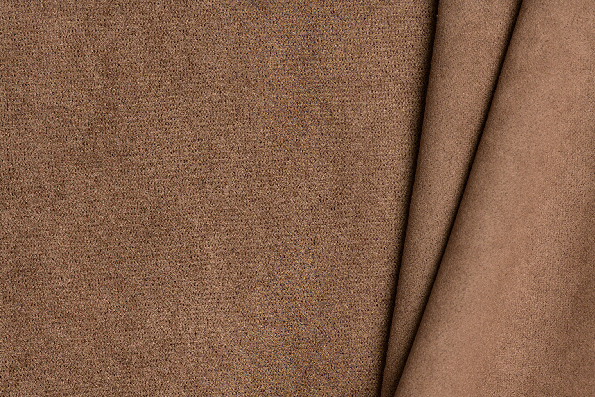 Stretch Imitatie Suède Stof Lichtbruin