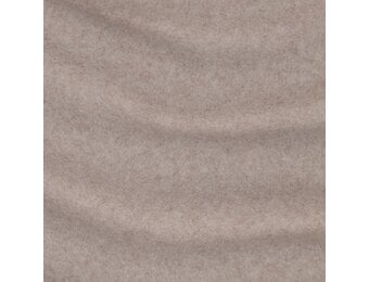 Organic Katoen Fleece Stof - Taupe Melange