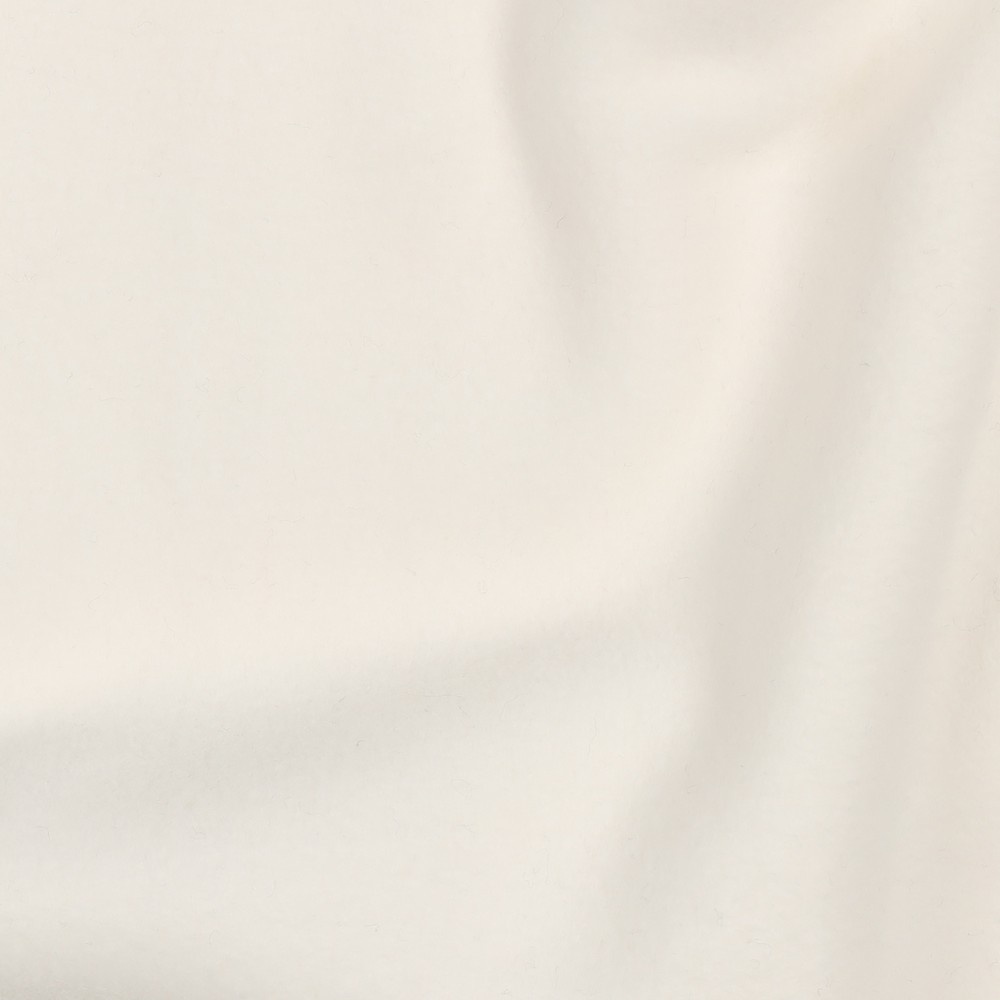 Organic Katoen Fleece Stof - Ecru