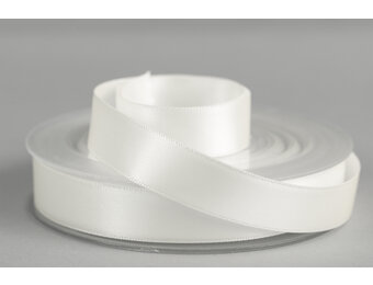 Satijnband 16mm Ecru