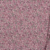 Rib Jersey Stof - Lieve Kleine Bloemen Framboos