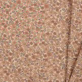 Jersey Katoen Digitale Print - Lieve Kleine Bloemen Cacao