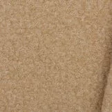 Boucle Stof Gekruld Gemeleerd Beige