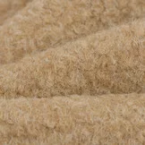 Boucle Stof Gekruld Gemeleerd Beige