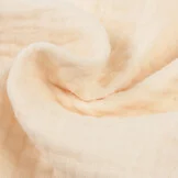 Franje 4-laags Mousseline Katoen Stof - Naturel