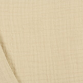Franje 4-laags Mousseline Katoen Stof - Licht Beige