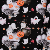 French Terry Stof Scary Halloween