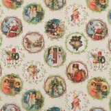 Deco Stof Kerst - Vintage Kerstmis