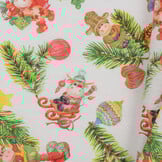 Deco Stof Kerst - Speelse Kerstrendieren