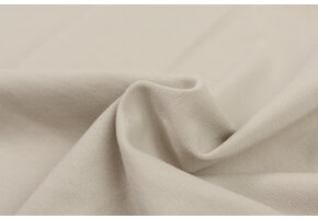 Jersey Katoen Stof - Kiezelgrijs