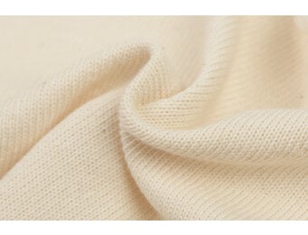 Baby Knit Stof Katoen - Naturel