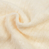 Gebreide Katoen Stof met Kabelpatroon – Naturel