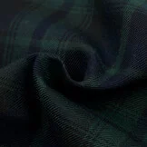 Schotse Ruit Stof Black Watch Donkergroen - Marineblauw