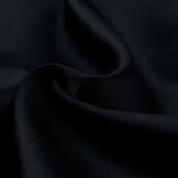 Satijn Katoen Stretch Stof Zwart