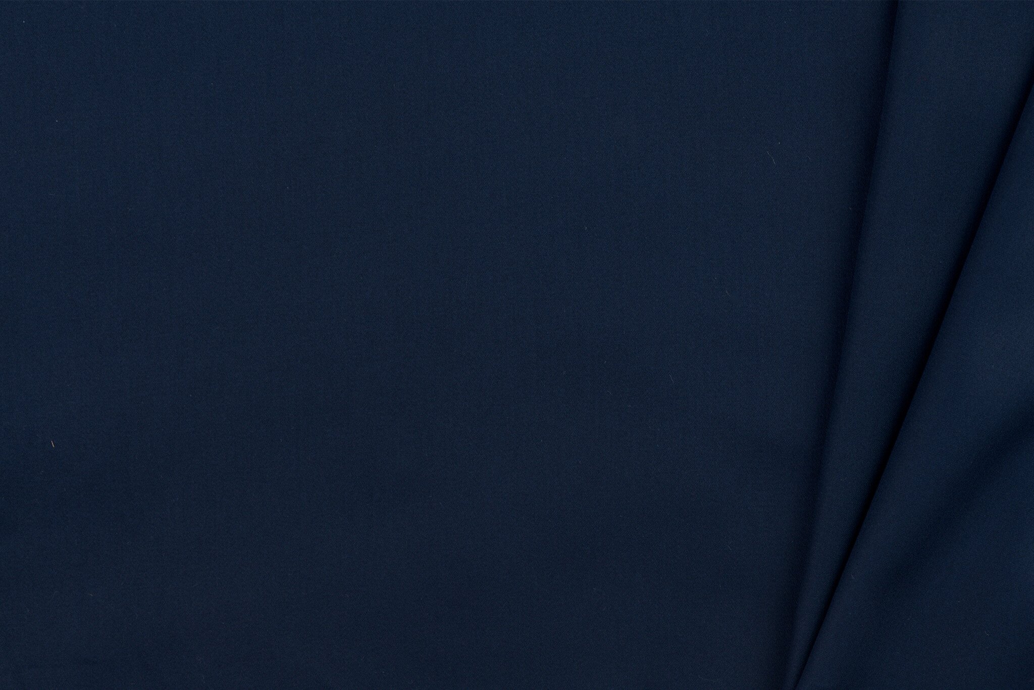 Satijn Katoen Stretch Stof Marine