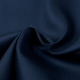 Satijn Katoen Stretch Stof Marine
