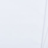 Satijn Katoen Stretch Stof Wit