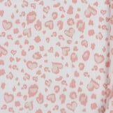 Hydrofiel Katoen Stof Luipaard Roze