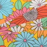 Katoen Stof Arty Ibiza - Multicolor Bloemen