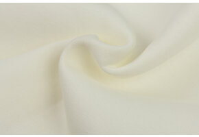 Joggingstof Brushed - Ecru