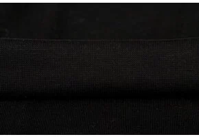 Boordstof Effen Zwart