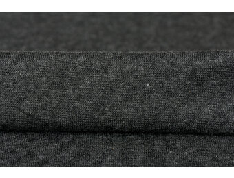 Boordstof Effen Donkergrijs Melange