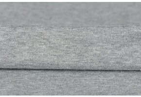 Boordstof Effen Lichtgrijs Melange