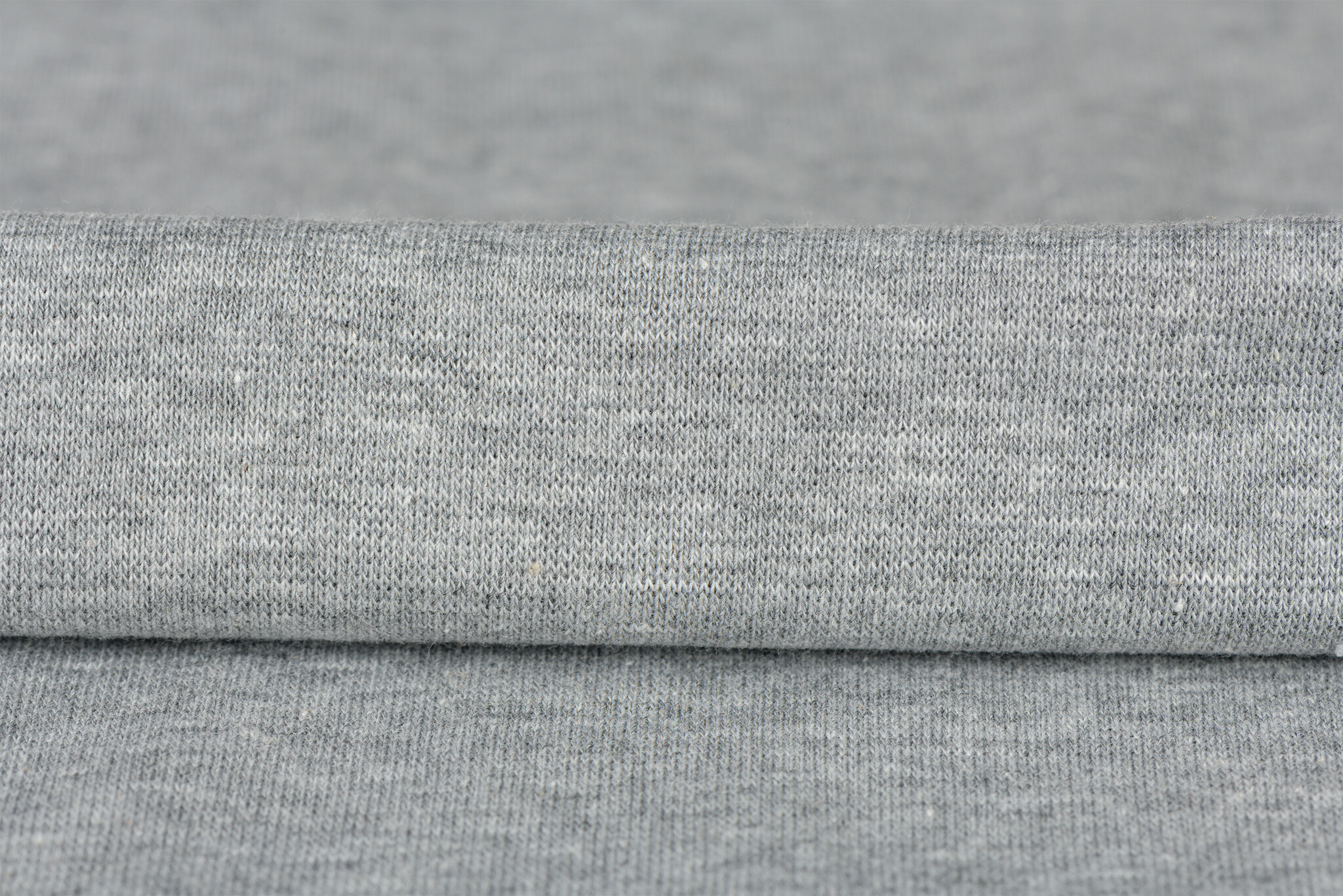 Boordstof Effen Lichtgrijs Melange