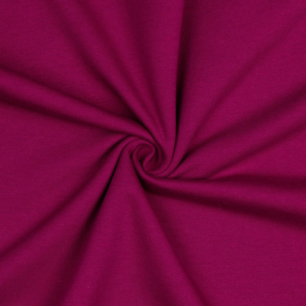 Katoenen Sweatstof Brushed Violet