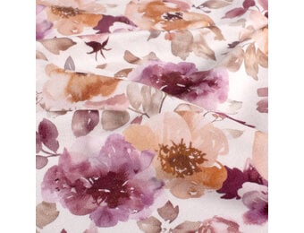 French Terry Brushed Stof Bloemen Bloesem