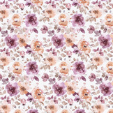 French Terry Brushed Stof Bloemen Bloesem