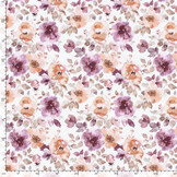 French Terry Brushed Stof Bloemen Bloesem