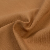 Jersey Katoen Stof - Goudbruin