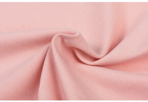 Jersey Katoen Stof - Blush Roze