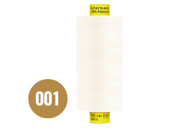 Gütermann Atelier Garen MARA 120 Licht Creme 1000M (001)