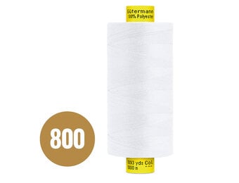 Gütermann Atelier Garen MARA 120 Wit 1000M (800)
