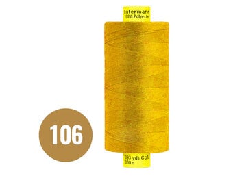 Gütermann Atelier Garen MARA 120 Geel 1000M (106)