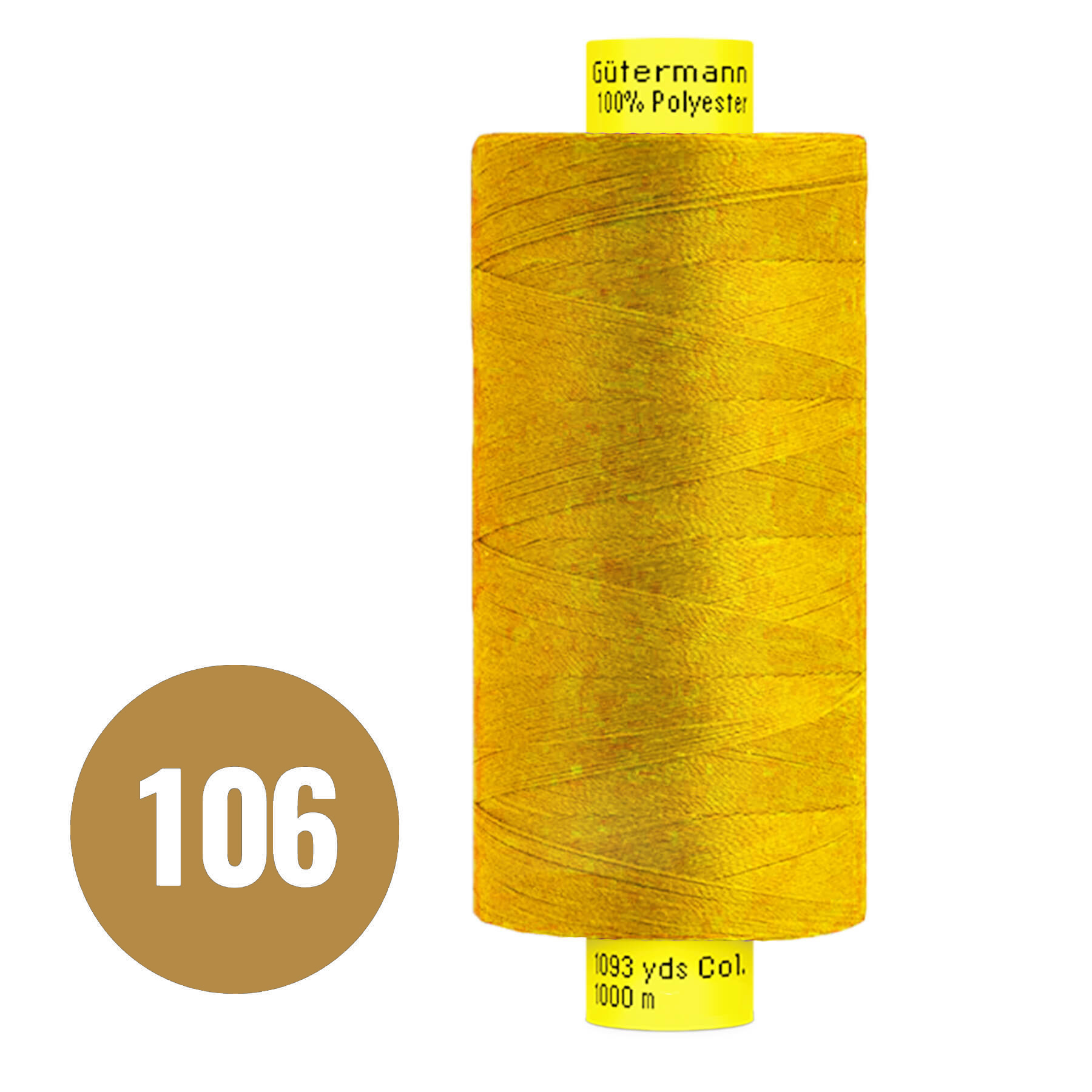 Gütermann Atelier Garen MARA 120 Geel 1000M (106)