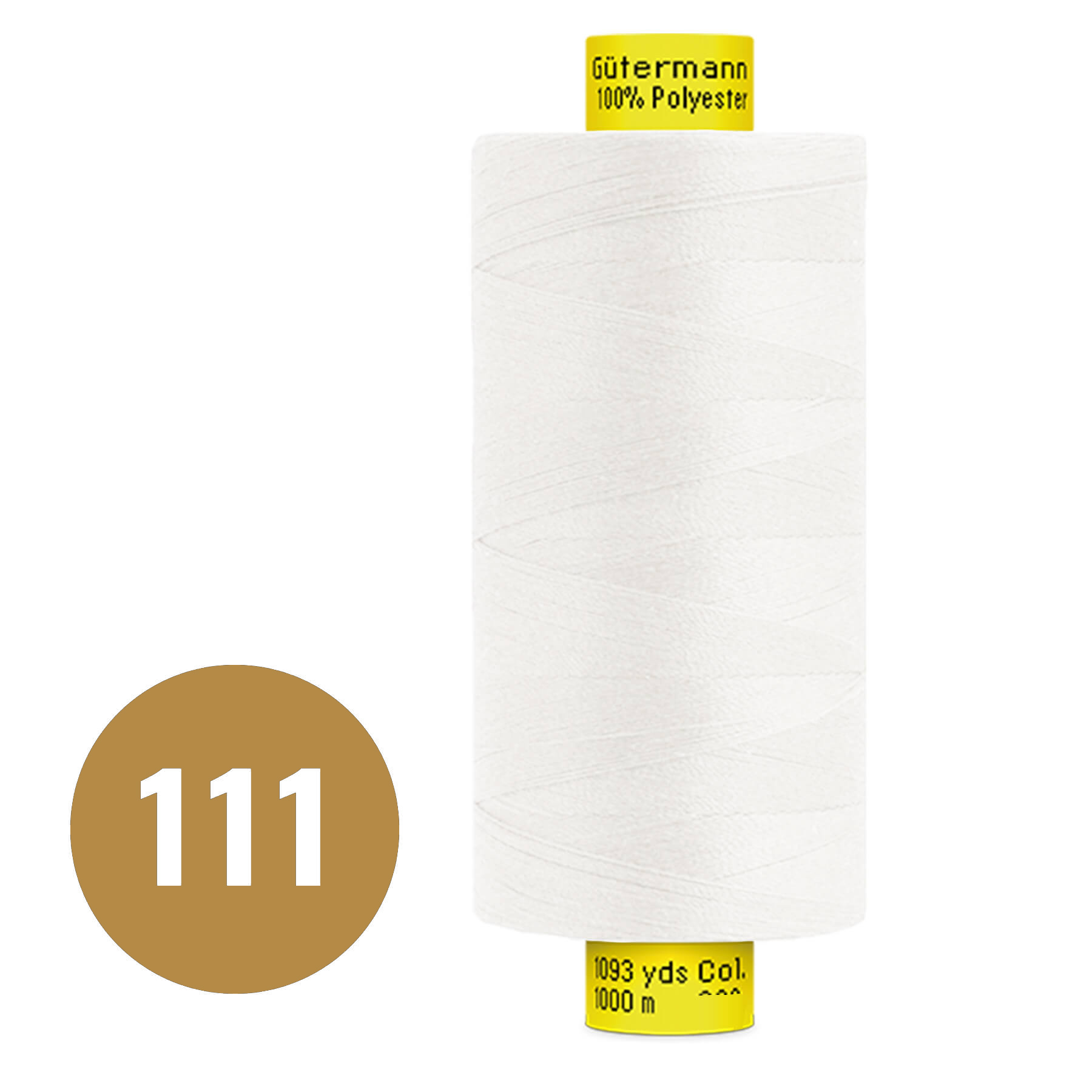 Gütermann Atelier Garen MARA 120 Ecru 1000M (111)